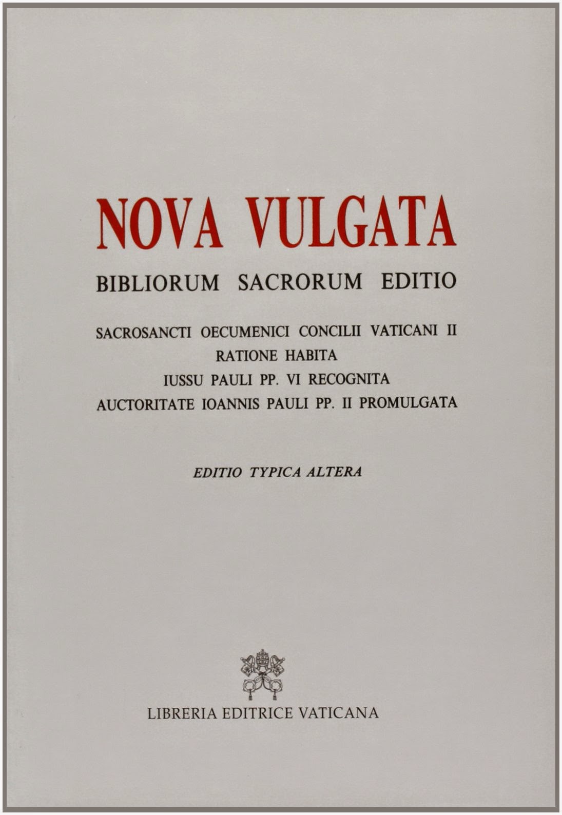 Materia Philologica SOBRE LA VULGATA