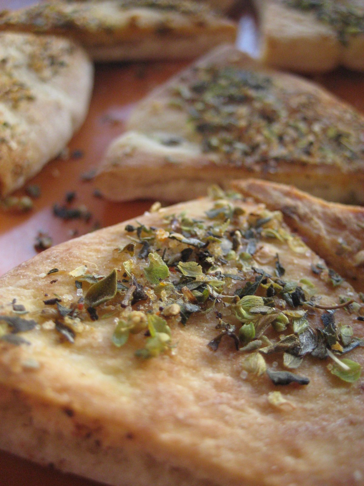 "Put a Lyd on it!" Baked Pita Chips