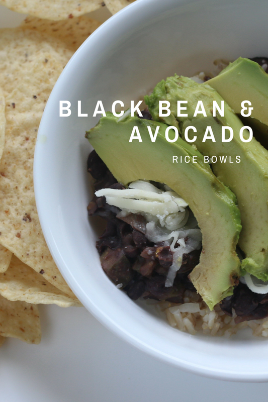 Black Bean & Avocado Rice Bowl Recipe Living is Simple