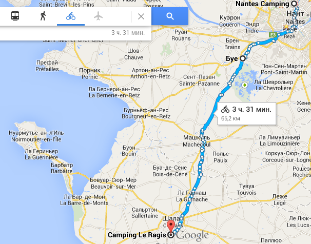 CyclistNotes: День 45: Нант. Жара