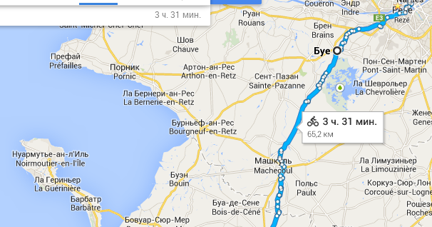 CyclistNotes: День 45: Нант. Жара