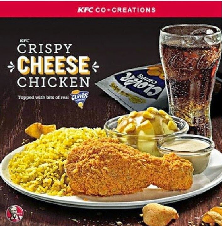 FoodStars New Product Announcement Cheesy Fun Shots from KFC