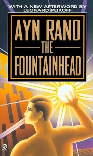 Fountainhead bandnaam herkomst - Ayn Rand - Fountain Head - book cover Waar bandnaam Fountainhead vandaan komt - Ayn Rand - Fountain Head - book cover
