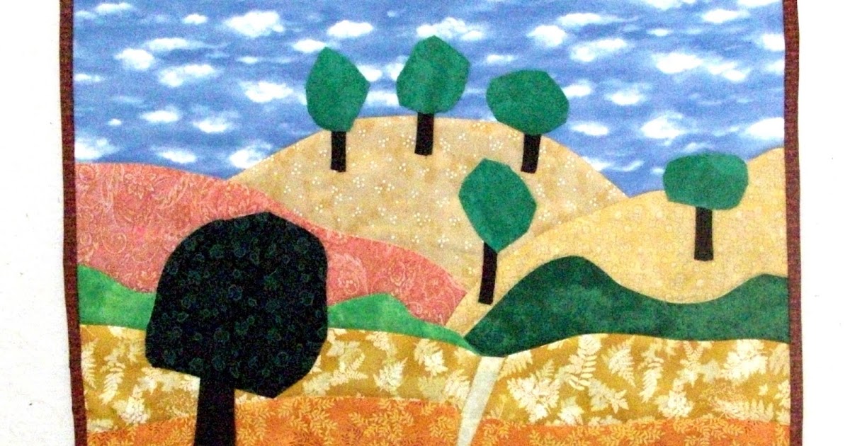 Flower Patch Designs 2 Landscape Quilt