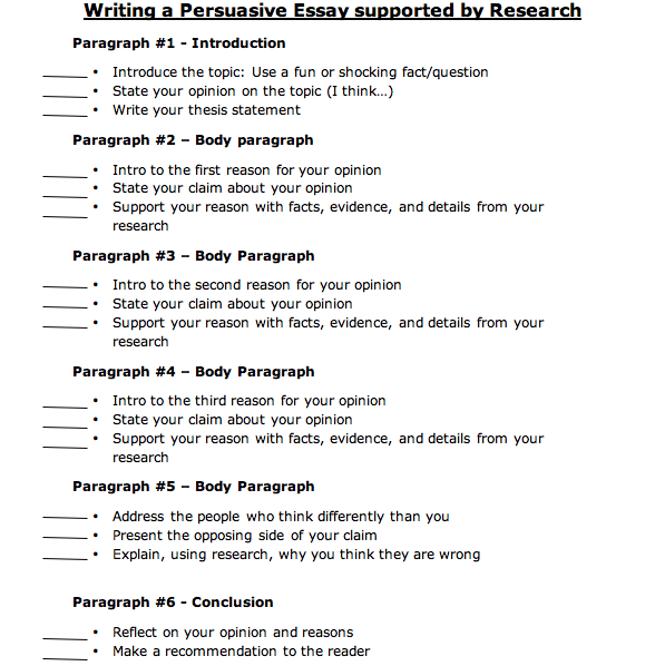 Organic food research paper