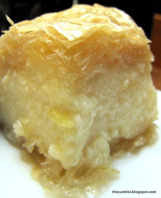 Custard in Filo Prince Hotel, Greek Promo