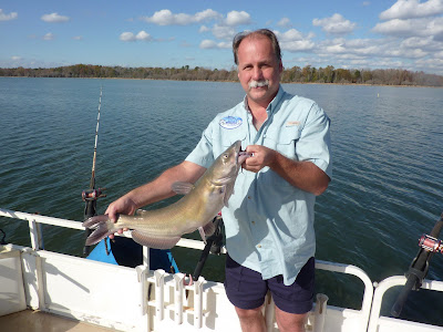 Gary Turner with a Santee Cooper Channel Catfish
