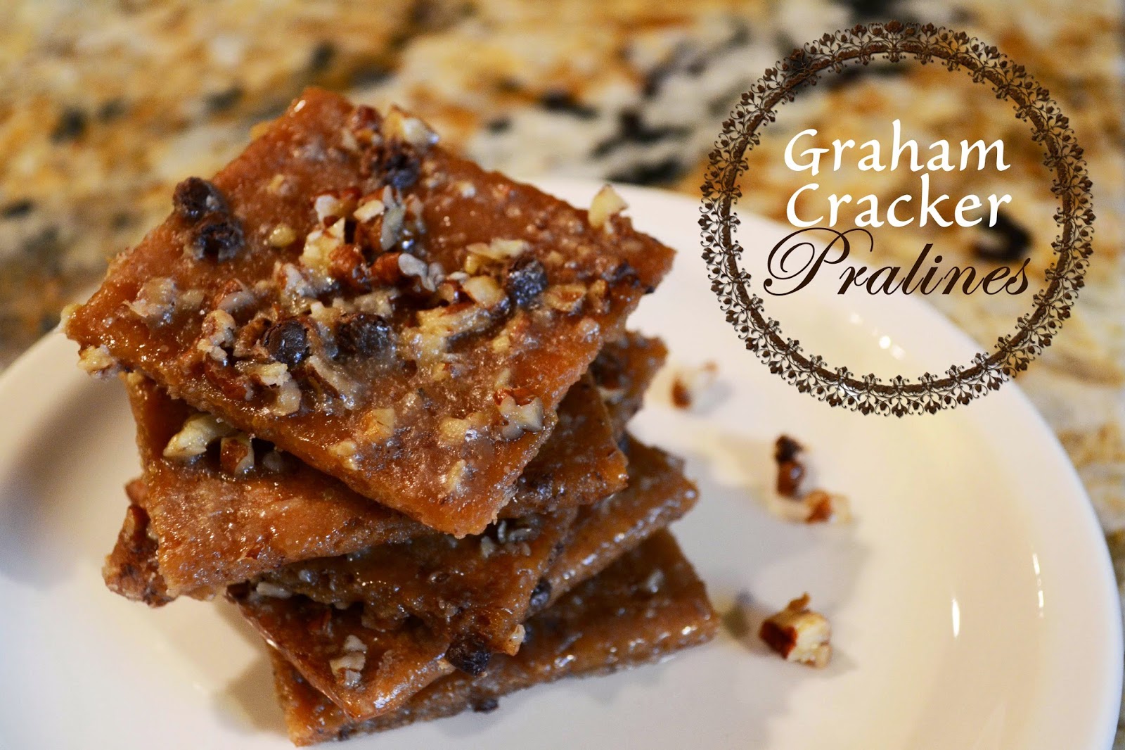 Saucepans & Superheroes Graham Cracker Pralines