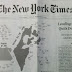 Distribuyen edición apócrifa del New York Times