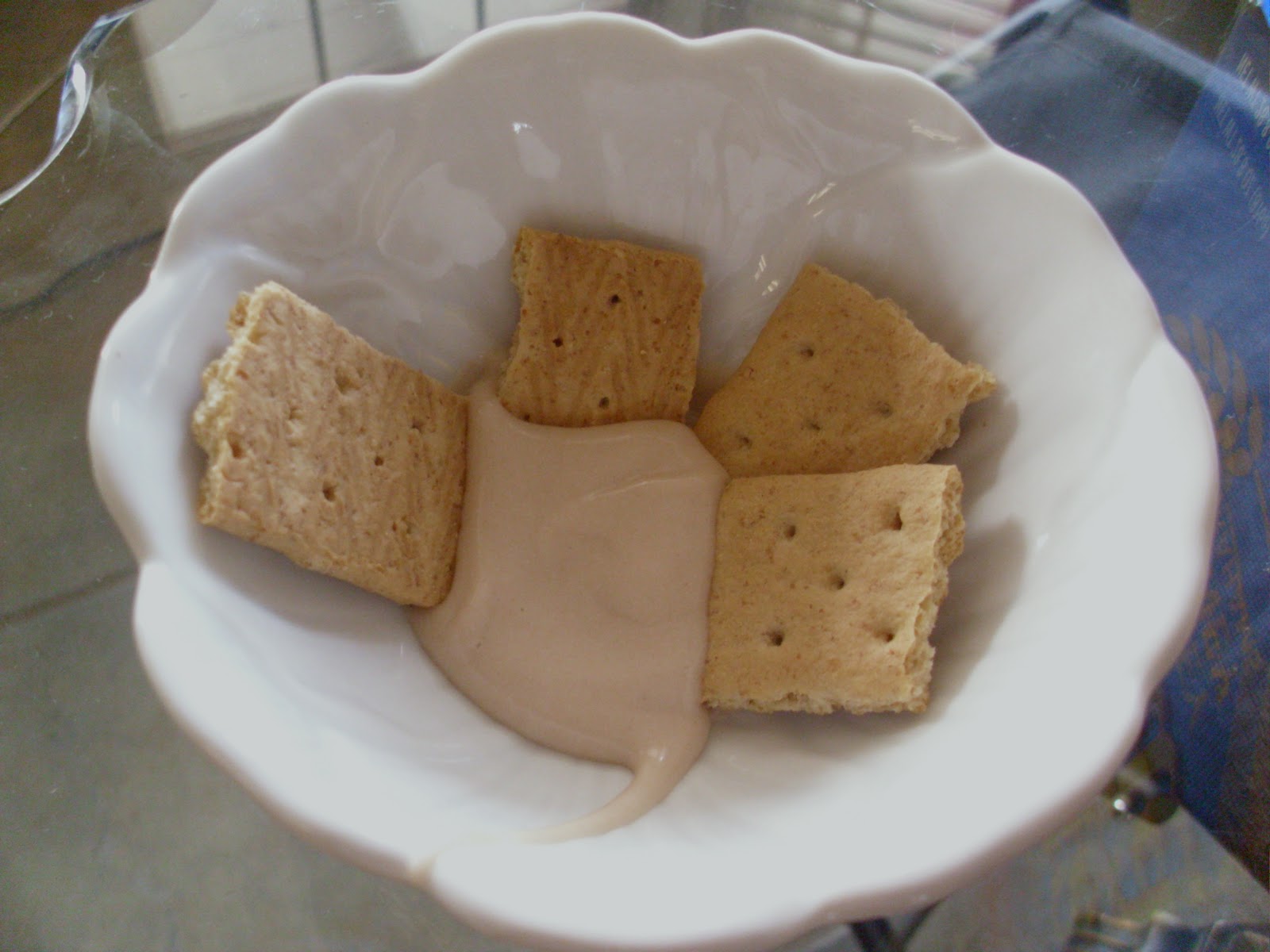 Ramblings and Meanderings Honey Almond Cream Cheese.