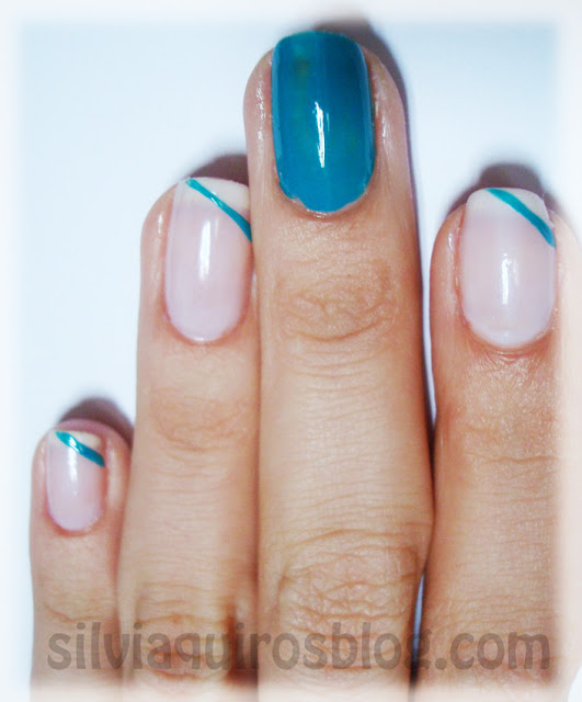 Nail Friday Pretty in Blue manicura manicure Silvia Quiros SQ Beauty