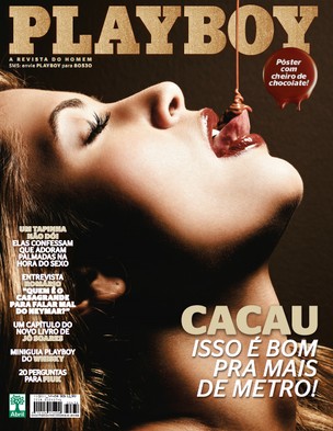 Playboy - Capa: Cacau Colucci, A Delicia do Big Brother Brasil 10 Esta de Volta! - Edição Novembro 2011 Confira as fotos da volta da Delicia do Big Brother Brasil 10, Cacau Colucci, capa da Playboy de novembro de 2011!