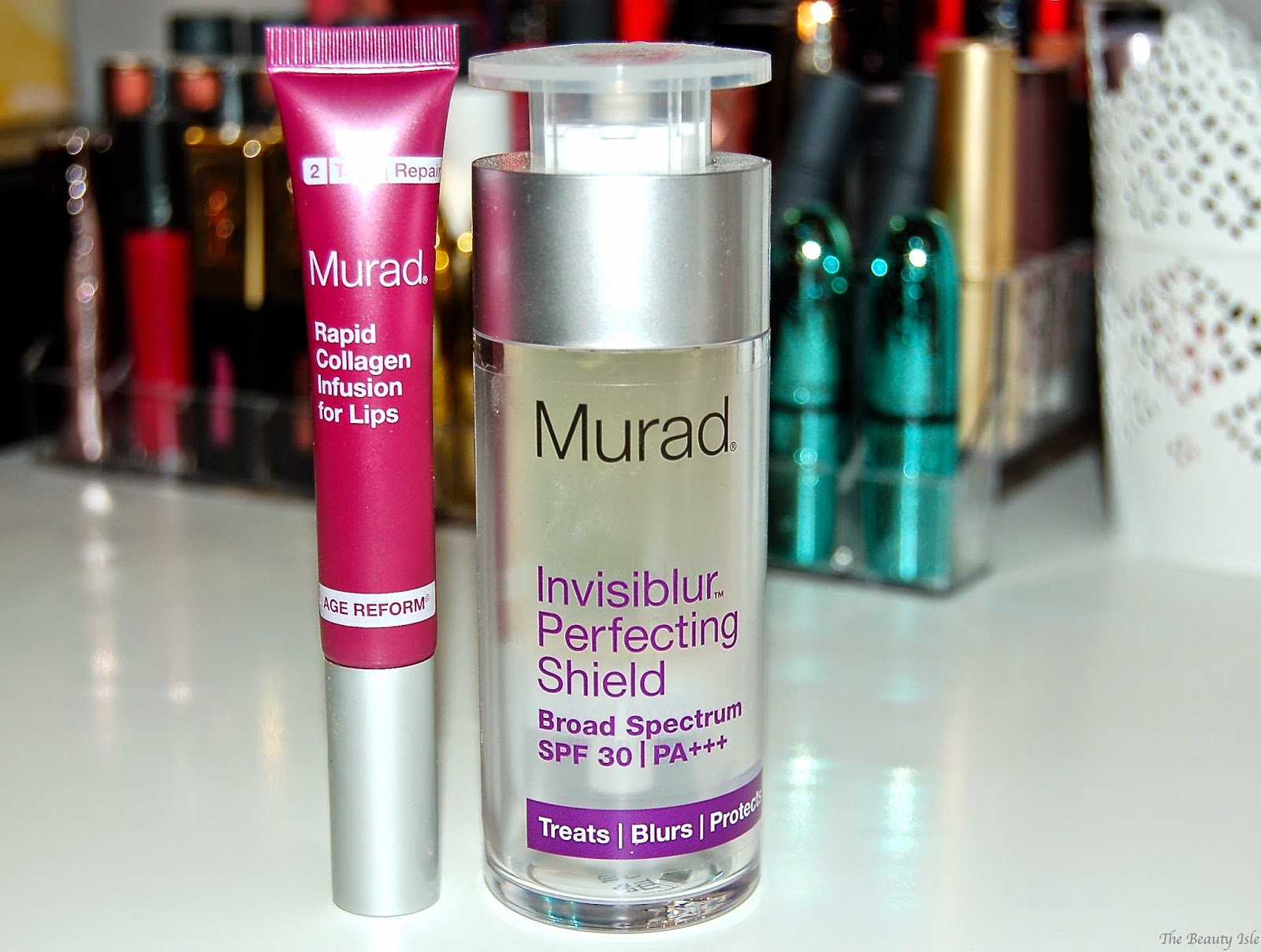 New Primers Murad Rapid Collagen Infusion for Lips & Invisiblur