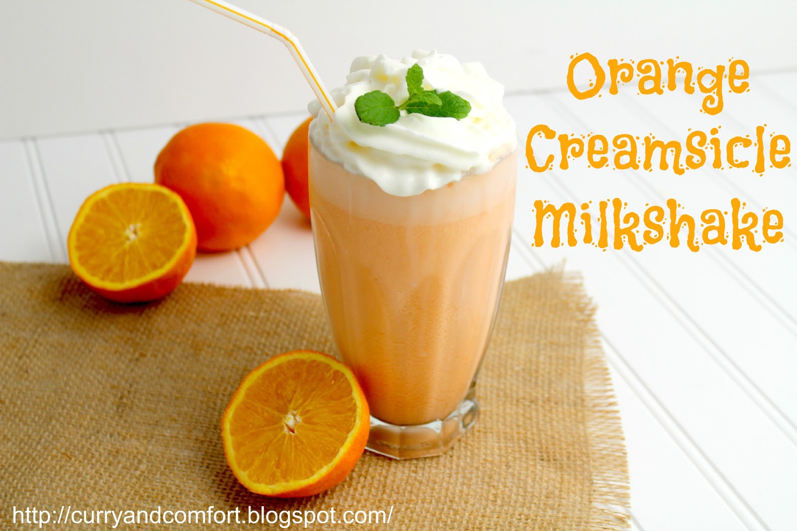 Kitchen Simmer Orange Creamsicle Milkshake