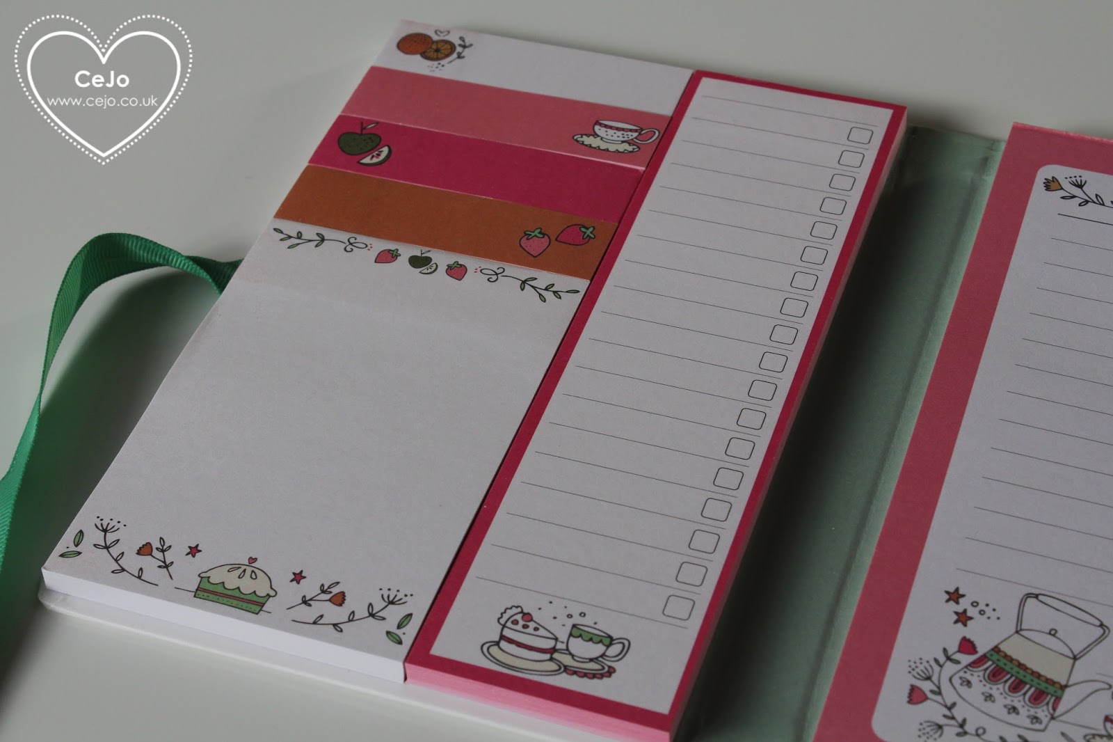 paperchase list book post it notes