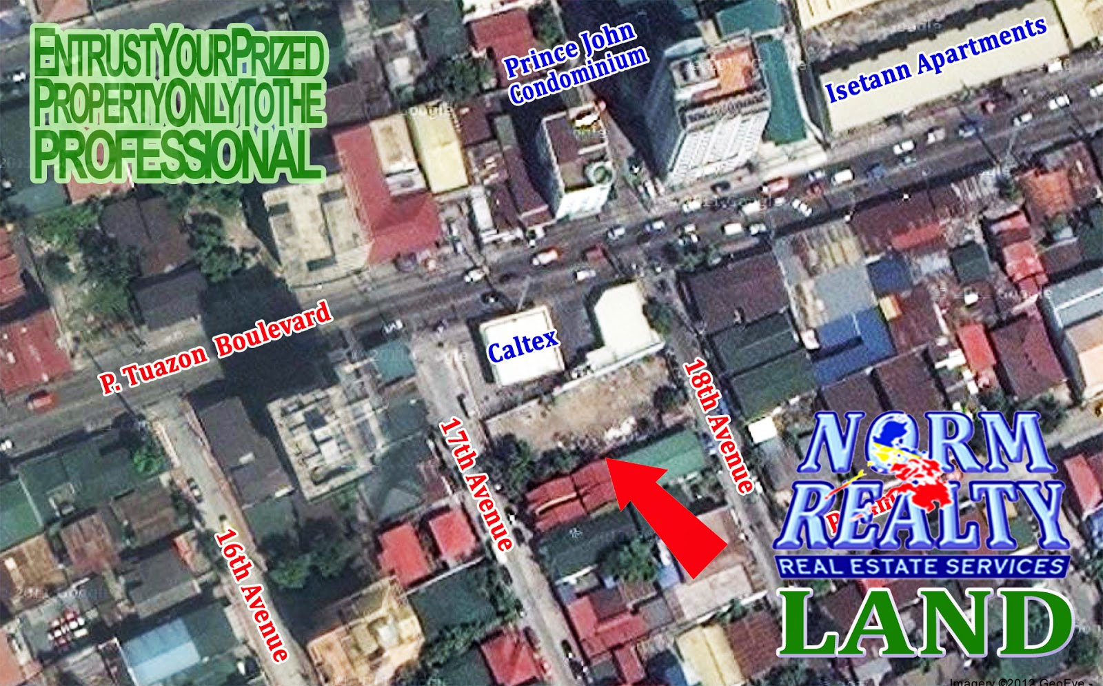 NormRealty P. Tuazon Cubao 1,000sqm Vacant Lot for Condo near Gateway Ateneo