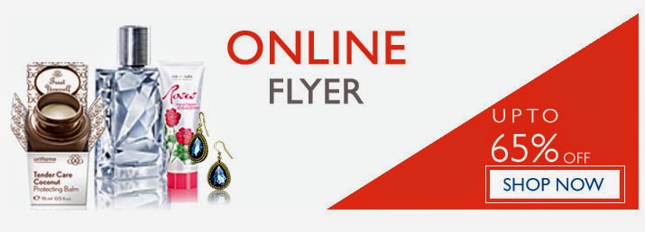 online flyer upto 65 off validity 19th 22nd march 2015 oriflame online flyer today