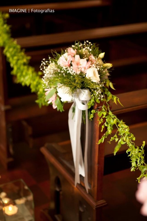 8 maneras creativas de decorar el pasillo de la ceremonia de boda