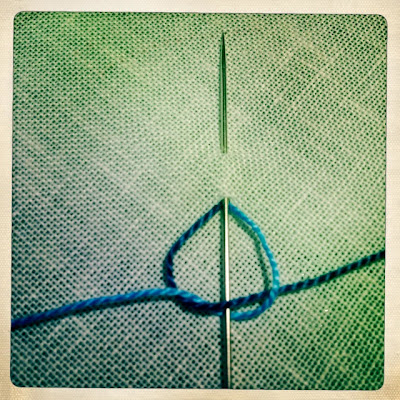 Twisted drizzle stitch tutorial 3 Embroidery: Twisted drizzle stitch tutorial 3