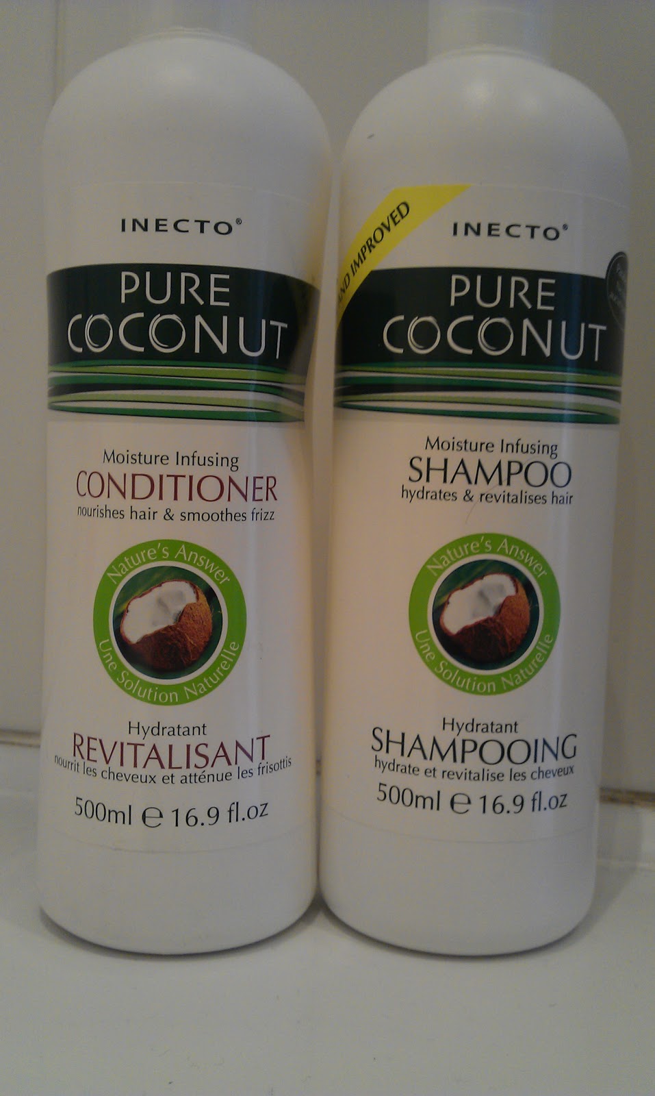 Beauty galore! Inecto Coconut shampoo and conditioner review