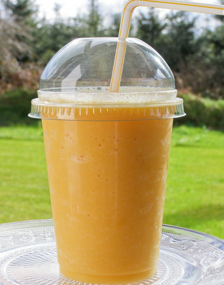 maple•spice Vegan "Orange Julius" Slushy