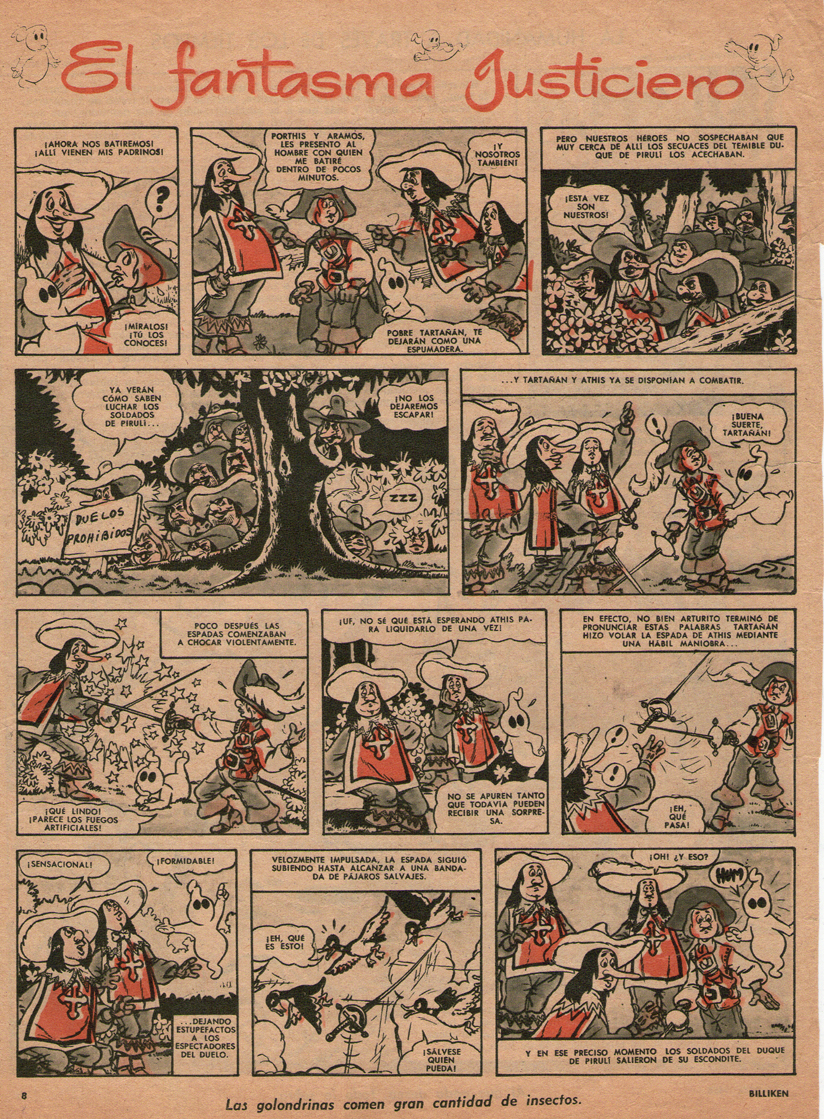 IMBORRABLES Arturito el Fantasma Justiciero y Los Tres Mosqueteros