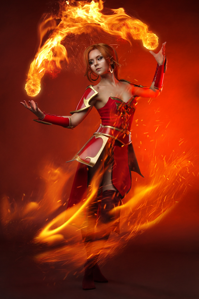 Fiery lady
