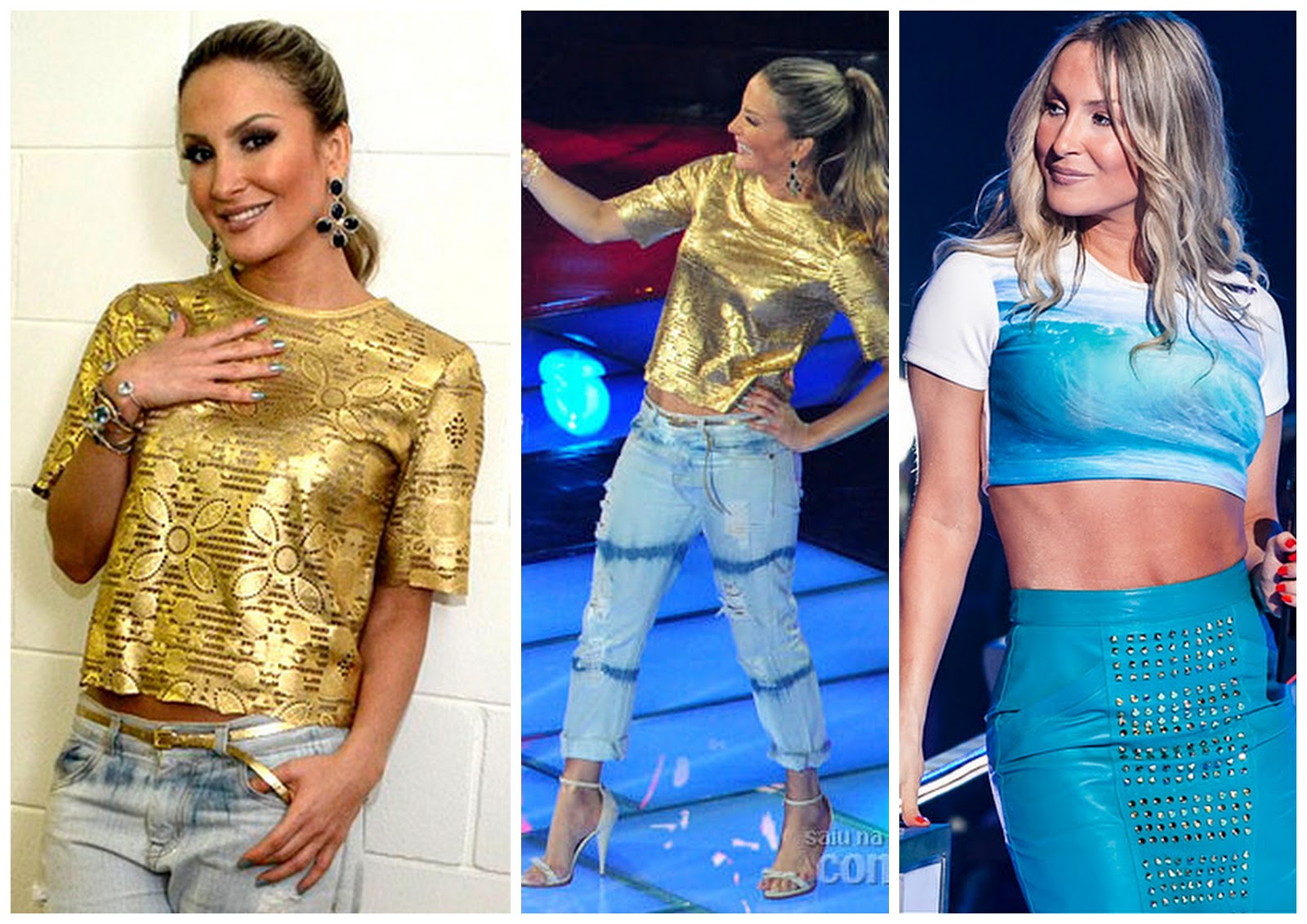 MODA COM A MÁ: Looks Claudia Leitte