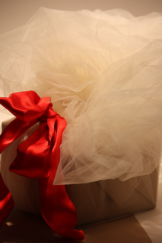 A Gift Wrapped Life Gifting Tips, Advice and Inspiration Tulle & Red