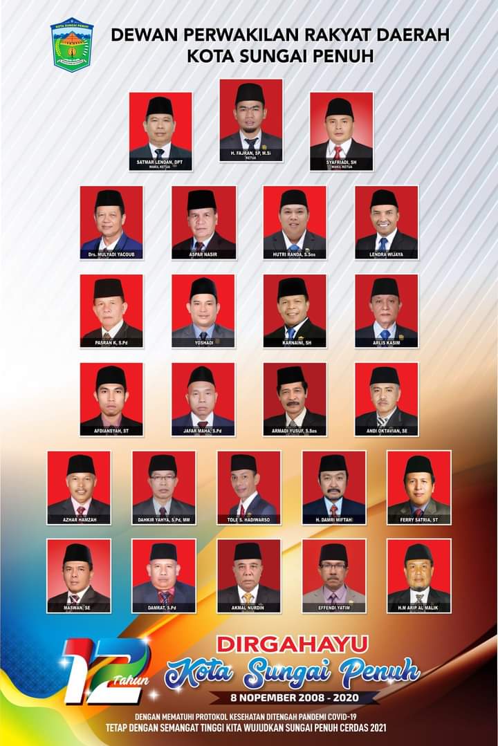 Iklan HUT Kota Sungai Penuh