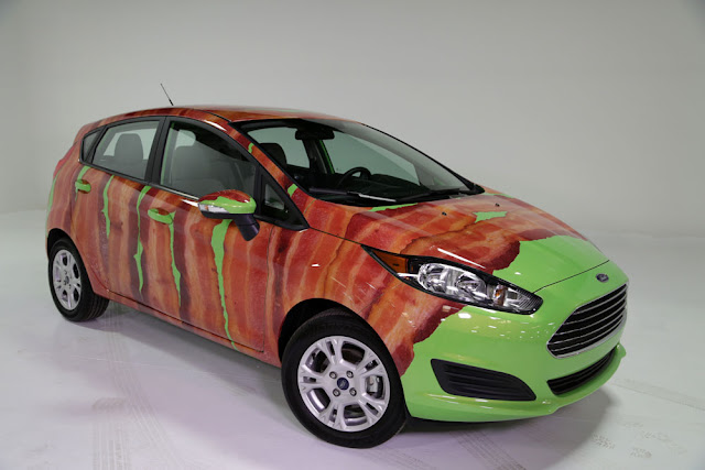 Bacon Wrapped Ford Fiesta