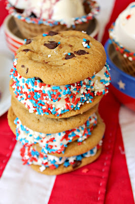 4th of July Ice Cream Bar Ideas