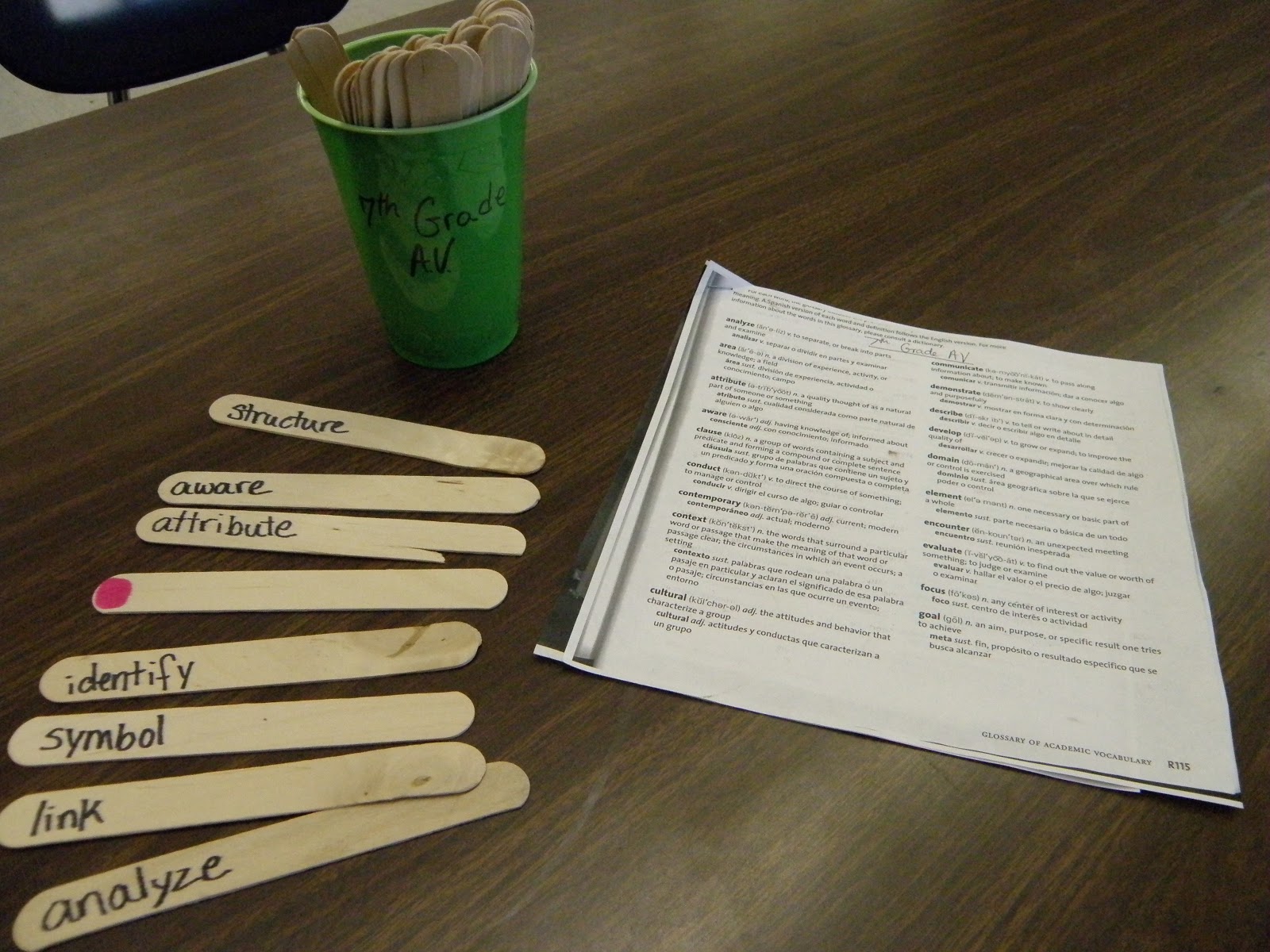The Reading Lab Popsicle Sticks Game
