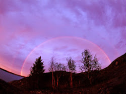 Twilight rainbow