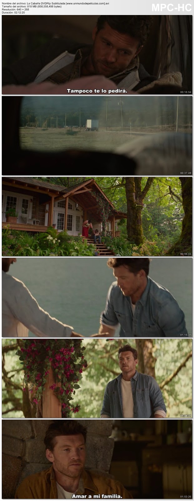 Capturas de la película.