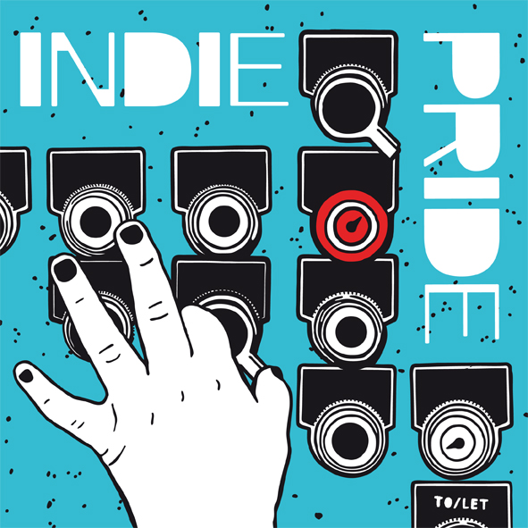 cover indie pride by to / let
