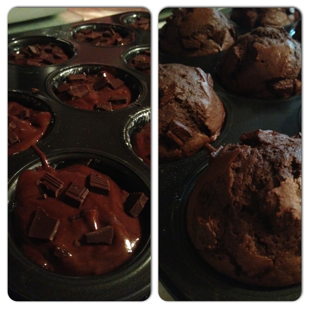 Çikolatalı Muffin Maksat Muhabbet Olsun