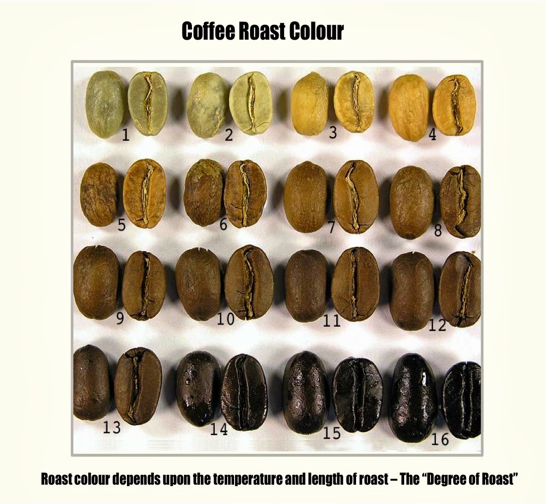 Image Result For How To Roast Coffee Beans Commercially coffee roast colours How To Roast Coffee Beans Commercially