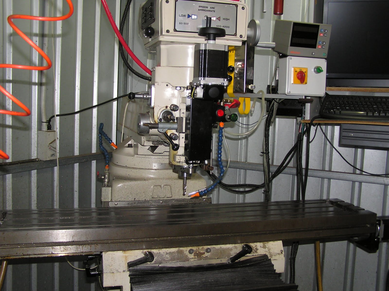 The Lone Machinist Converting a CNC Mill into a CNC Lathe.