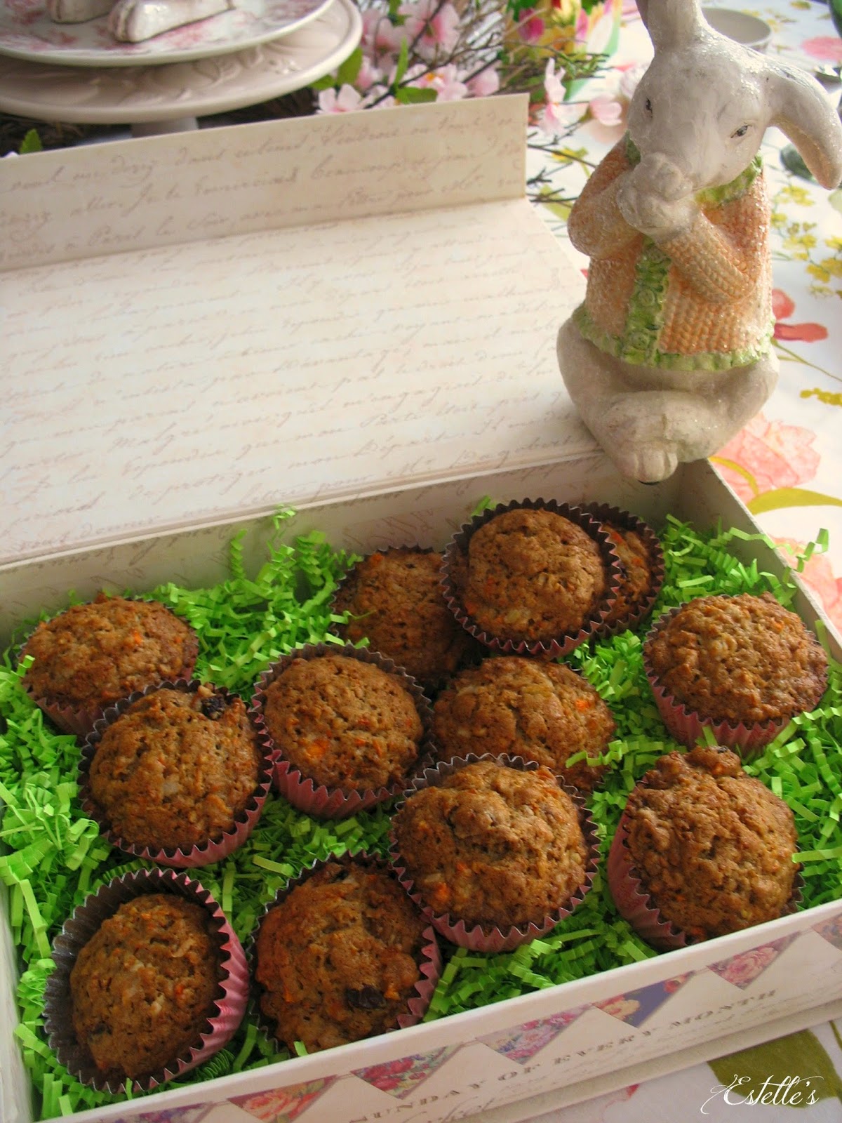 Estelle's MORNING GLORY MUFFINS FOR YOUR EASTER BRUNCH