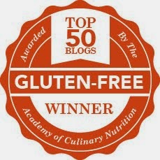 Top 50 Gluten Free Blogger Award