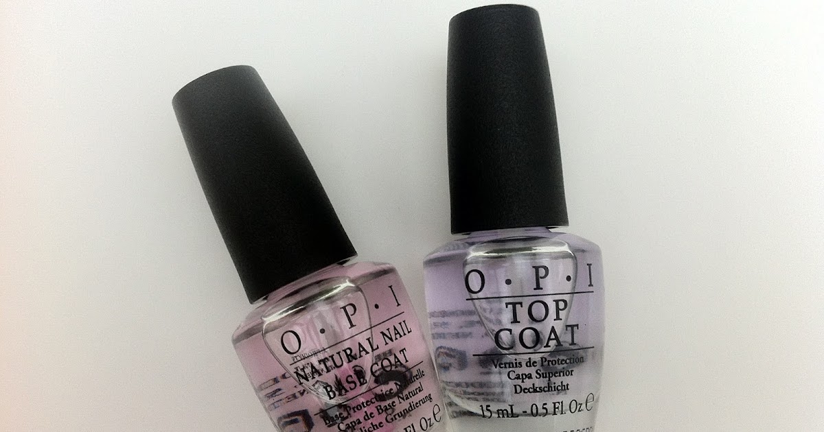 OPI Base and Top Coat MakeupPixi3