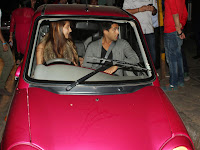 Siddharth Mallya & Anusha snapped in bandra 