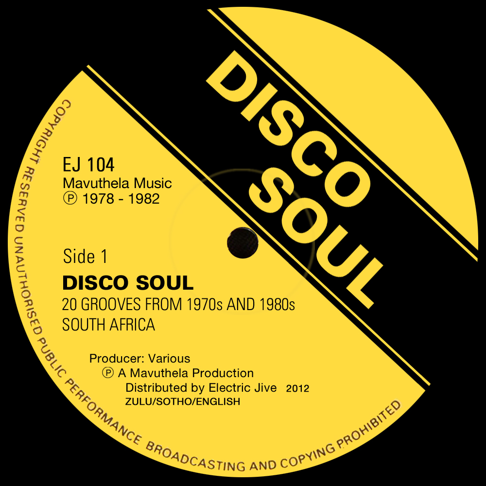 Disco Soul - 20 grooves from 1970s and 1980s South Africa  Disco%2BSoul