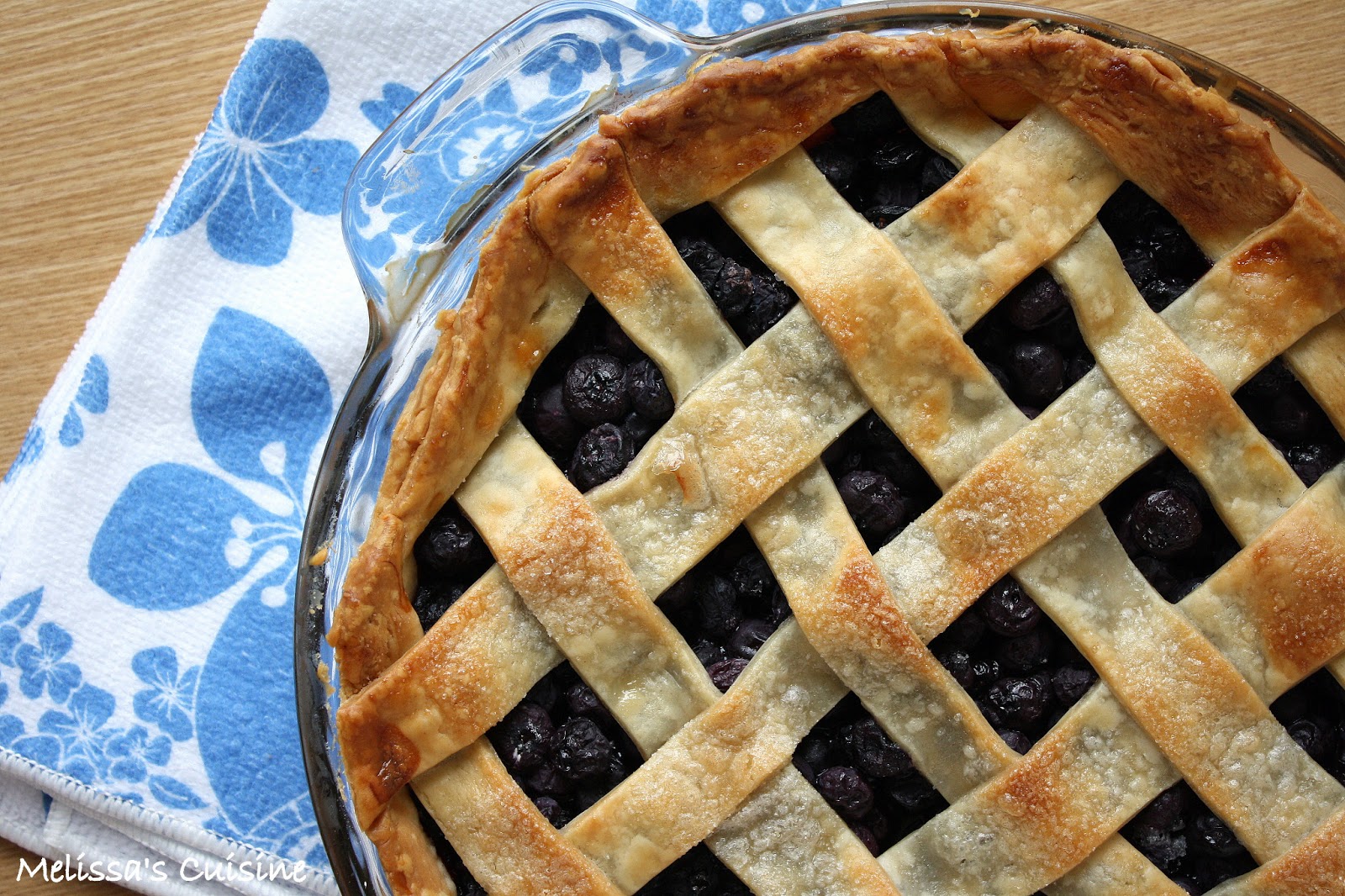 Melissa's Cuisine: Blueberry Pie