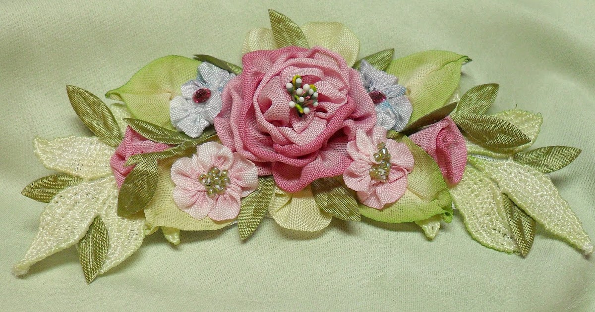 Lambs and Ivy Designs I'm Back with some new.... well, old ribbonwork.