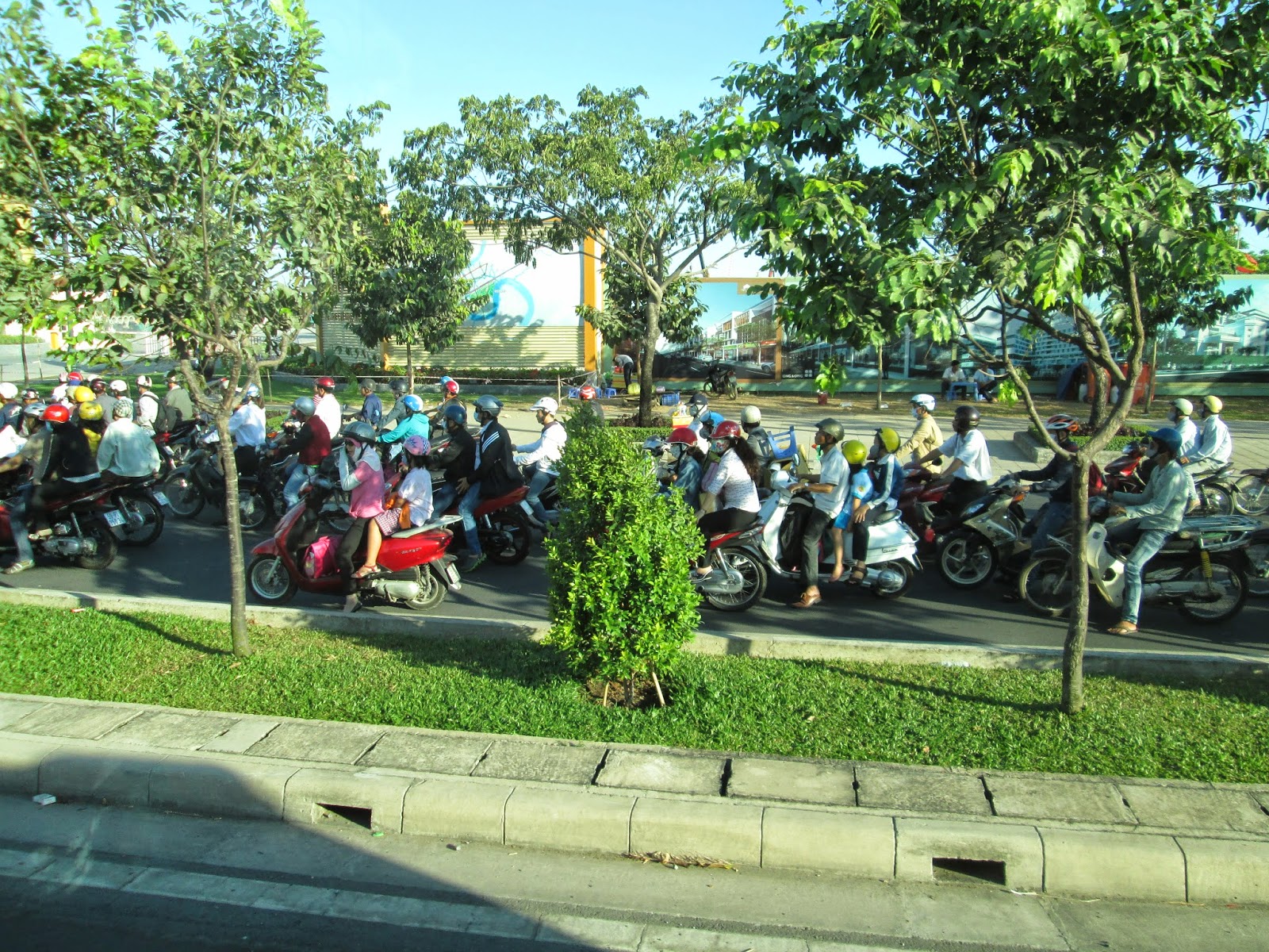 Ho Chin Minh City's traffic