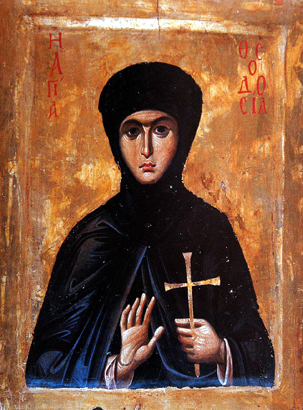 Synaxarion of the Holy Venerable Martyr Theodosia of Constantinople