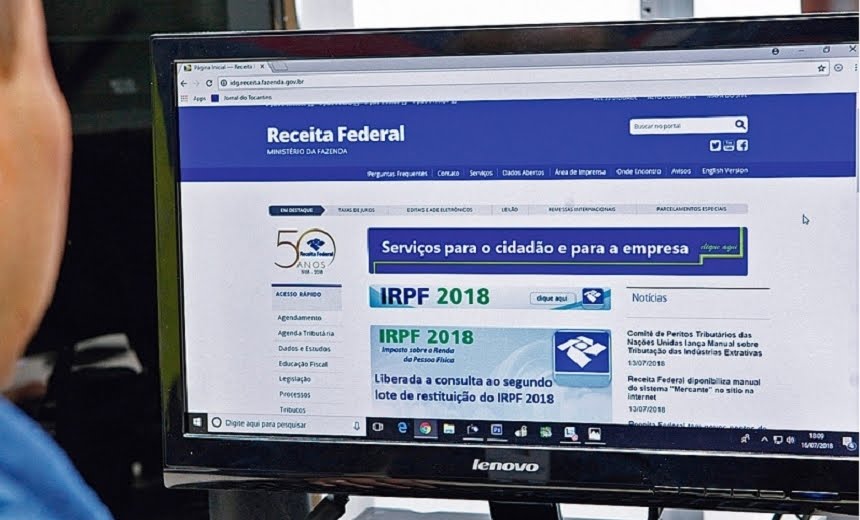 Receita Federal paga hoje o quinto lote de restituições do Imposto de
