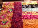 Quilting close-up